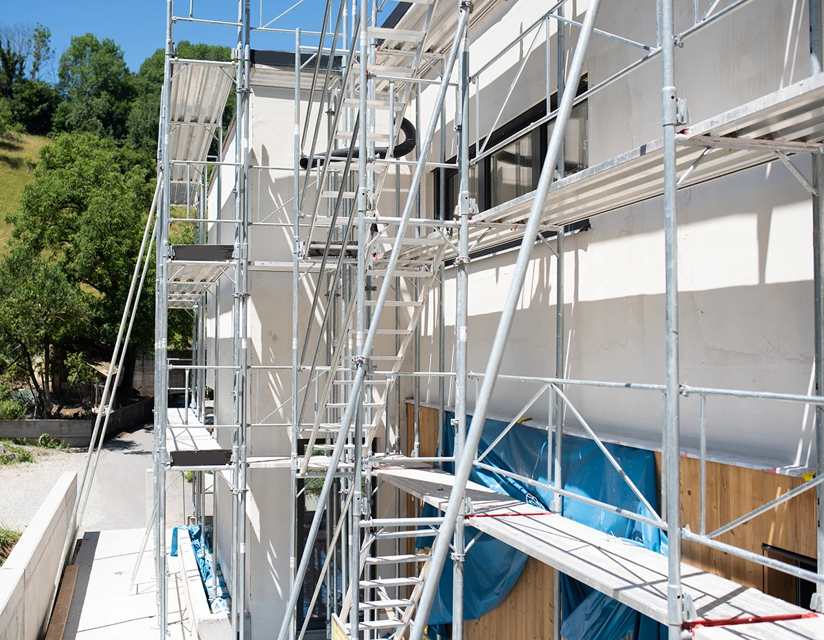 maler-stoehl_Referenzen_1 Gerüst Hausfassade